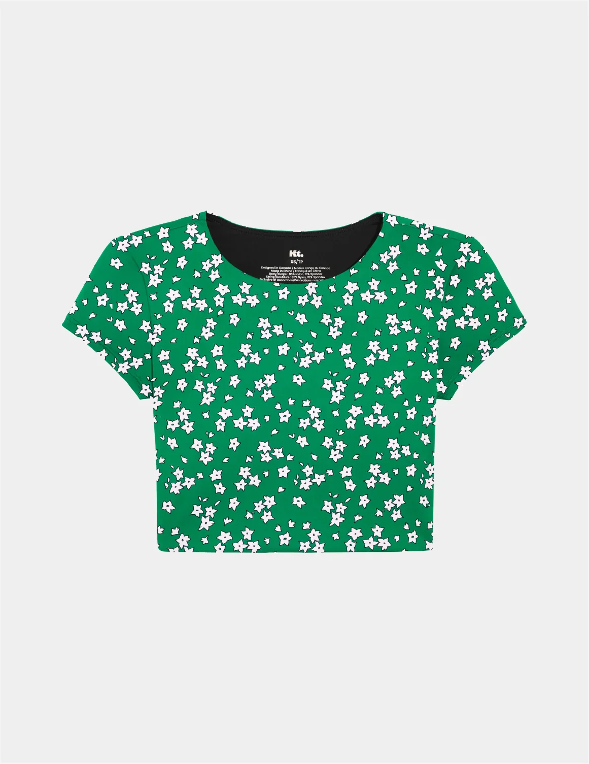 High Tide Cropped Swim Top - Image 10